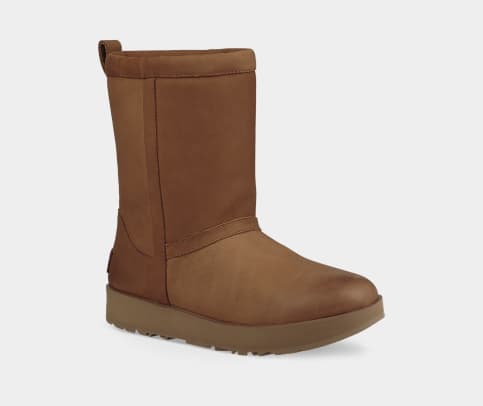 Classic short leather boot ugg online